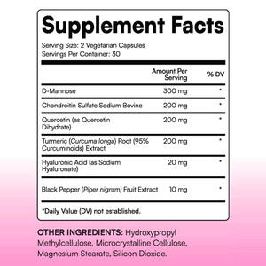 Capsules OEM de soins urinaires Soutien <span class=keywords><strong>UTI</strong></span> rapide Renforce la vessie Santé urinaire complète Clean Flush Supplément pour voies urinaires - Product Image 3