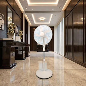 Ventilador de Aire Eléctrico Mecánico de Plástico, Bajo Nivel de Ruido, 3 Velocidades, Oscilante, Clase A+, Eficiencia Energética, Ajustable, para Hogar y Hotel - Product Image 3