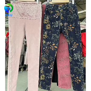 Pantaloni Skinny da donna <span class=keywords><strong>senza</strong></span> cerniera alla moda vestiti usati da donna all'ingrosso abbigliamento all'ingrosso - Product Image 4