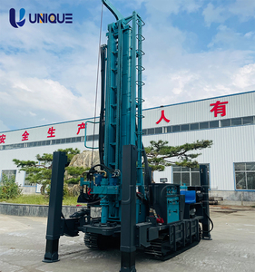 Chine fabricant monté sur camion sur chenilles 350m de profondeur forage forage plate-forme eau bien Machine avec boîte de vitesses et pompe 380V tension - Product Image 2