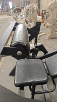 Machine de musculation pour entraînement de force, équipement de fitness à charge par plaques, modèle pendule inversé pour fessiers et ischio-jambiers