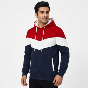 High Quality Custom Embroidery Printed 100% Cotton Fleece Regular Fit Breathable Quick Dry Men's Hoodies & Sweatshirts - Product Image 1