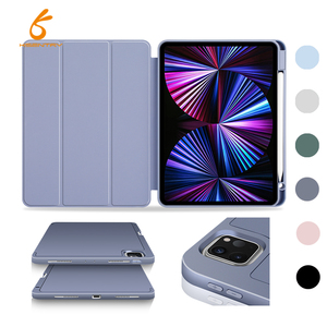 <span class=keywords><strong>เคส</strong></span>แท็บเล็ตแบบมีที่ใส่ดินสอ พร้อมขาตั้ง วัสดุหนัง PU และ TPU ป้อง<span class=keywords><strong>กัน</strong></span>สำหรับ <span class=keywords><strong>iPad</strong></span> <span class=keywords><strong>Pro</strong></span> <span class=keywords><strong>11</strong></span> ให้สัมผัสเหมือนผิวเด็ก - Product Image 6