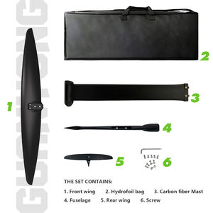 Ala delantera PNG 1300 V2 con mástil de carbono para tabla de surf eléctrica, deportes acuáticos, surf, kitesurf, foil, hidrofoil - Product Image 3