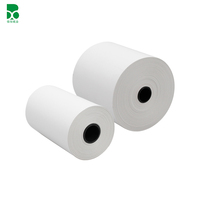 Échantillon gratuit 3 1 8 X 230 80gsm Rouleaux de papier thermique bon marché monocouche imperméable et résistant à l'huile pour supermarché provenant d'une usine chinoise