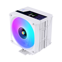 Ventilateur de refroidissement CPU LOVINGCOOL 12cm ARGB Tower 6 caloducs en cuivre, radiateur à éclairage miroir, stock direct usine, OEM, pour PC de jeu Intel AMD