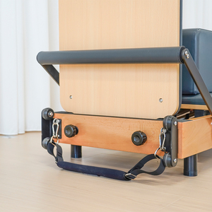 Appareil de fitness pliable en bois de haute qualité pour la maison, modèle HXC-B3 Reformer rose en aluminium, à prix spécial - Product Image 4