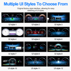 12.3 Inch Virtual Cockpit <b>For</b> Mercedes Benz V Class LCD Dashboard Carplay <b>Car</b> Digital Cluster Instrument Tachometer New Upgrade - Product Image 5