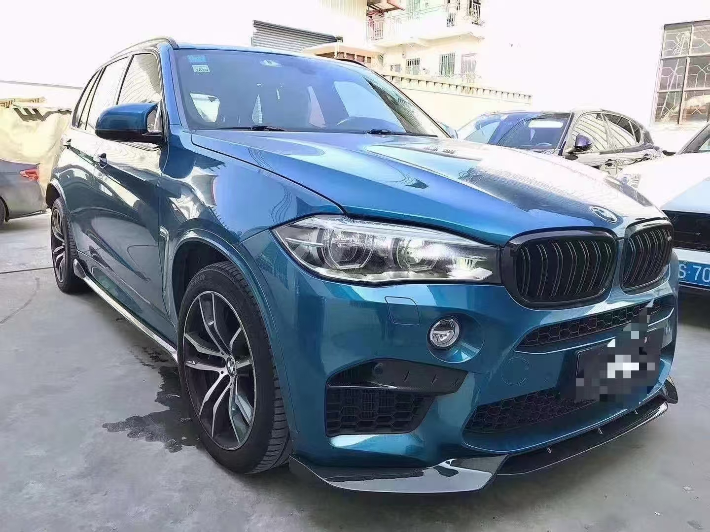 bmw x5 f85 front bumper trim