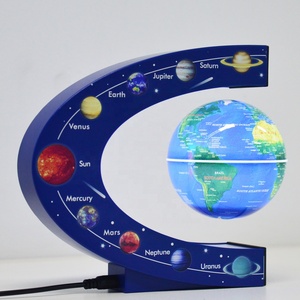 Sky Design C Shape <strong>Lighting</strong> Floating Colorful <strong>Globe</strong> - Product Image 4