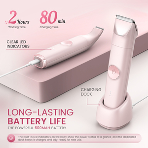 PRITECH 3'ü 1 Arada Su Geçirmez IPX6 Tüy Alma Makinesi Profesyonel Bikini Düzeltici Şarj Edilebilir Epilatör Vücut Elektrikli Tıraş Makinesi Kadınlar İçin - Product Image 5