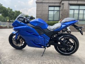 Nuevo Modelo 2025, Motocicleta Eléctrica de Carreras con Motor de Cubo Sin Escobillas de 20000W, CH1760-DKD-20D <span class=keywords><strong>Ducat</strong></span> 1199, Batería de Iones de Litio de 84V, 180km/h - Product Image 4
