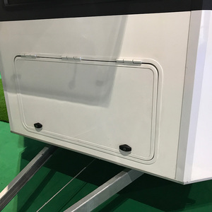Offre Spéciale porte de bagages de camping-car de haute qualité en alliage d'aluminium porte de décrochage caravane blanc ou noir couleur rv porte - Product Image 5