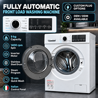 Lave-linge professionnel commercial 10,5 kg à chargement frontal Whirlpool entièrement automatique – Tendances actuelles pour la maison