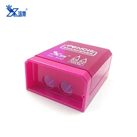 Aiguisoir à crayons de haute qualité pour artistes, droit, Kawaii, beauté, avec couvercle ouvert,