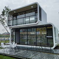 Casa Prefabbricata Personalizzata in Stile Europeo Moderno con Tre Camere da Letto, Struttura in Acciaio per Esterni