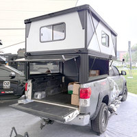 Carcaça de Alumínio Rígida para Caminhonete com Teto Elevável para F150 Off-road Overlanding