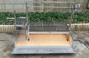 Stainless Steel Santa Maria <strong>Grill</strong> With Brasero Argentine Argentina <strong>Argentinian</strong> Charcoal <strong>Grill</strong> Parilla Outdoor Bbq <strong>Grill</strong> - Product Image 3