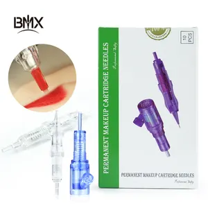 10pcs Cartridge Tattoo needles RL RS RM M1 dùng một lần tiệt trùng an toàn Tattoo Cartridge cho Cartridge máy Grips