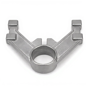 Componente de aluminio fundido a presión con superficie arenada - Product Image 1