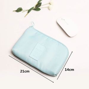 Bolsa de Cables para Accesorios de Viaje, Organizador Electrónico Digital USB Portátil, Estuche para Dispositivos, Cargador de Celular de Viaje, Soporte para Cargador Móvil - Product Image 2
