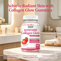 Gummies OEM au Glutathion avec Collagène et Vitamine C pour une Peau Éclatante – Complément Antioxydant et Blanchissant