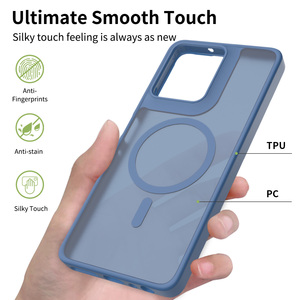 Coque de téléphone <span class=keywords><strong>transparente</strong></span> en TPU PC magnétique souple antichoc absorbant les chocs conçue pour Motorola <span class=keywords><strong>G</strong></span> Power 2026 - Product Image 2