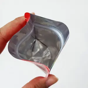 Direct Print Branded Mylar Smell Proof Ziplock Candy Gummies Edible Packaging Bags