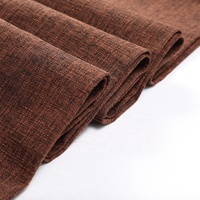 Tissu 100% lin français résistant aux plis, fil teint uni et à motifs dobby pour textiles de maison, housses de canapé/table basse