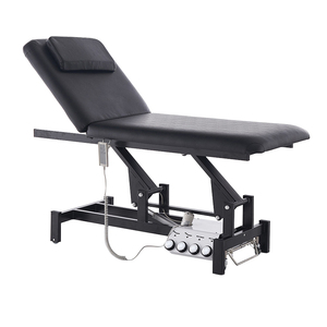 Lit <span class=keywords><strong>de</strong></span> beauté électrique <span class=keywords><strong>noir</strong></span> avec commande au pied, <span class=keywords><strong>table</strong></span> <span class=keywords><strong>de</strong></span> <span class=keywords><strong>massage</strong></span> électrique faciale à 2 moteurs, lit <span class=keywords><strong>de</strong></span> spa pour salon <span class=keywords><strong>de</strong></span> beauté - Product Image 3