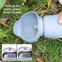Bol pliable pour chien en silicone de qualité alimentaire, personnalisable avec logo, directement de l'usine, pliable, portable, pour les voyages, en plein air, vente en gros pour animaux de compagnie
