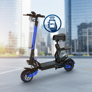 Trottinette électrique adulte KOOLUX U1 PRO 48V 20.8Ah Lithium Alliage d'aluminium Pliable Affichage LED Amovible <30km/h 80km Entrepôt UE - Product Image 2