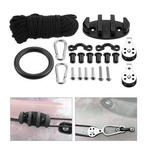 Kit de ancla para barco con cuerda, polea, abrazadera y tornillo para reparación y reemplazo de kayak - Product Image 3