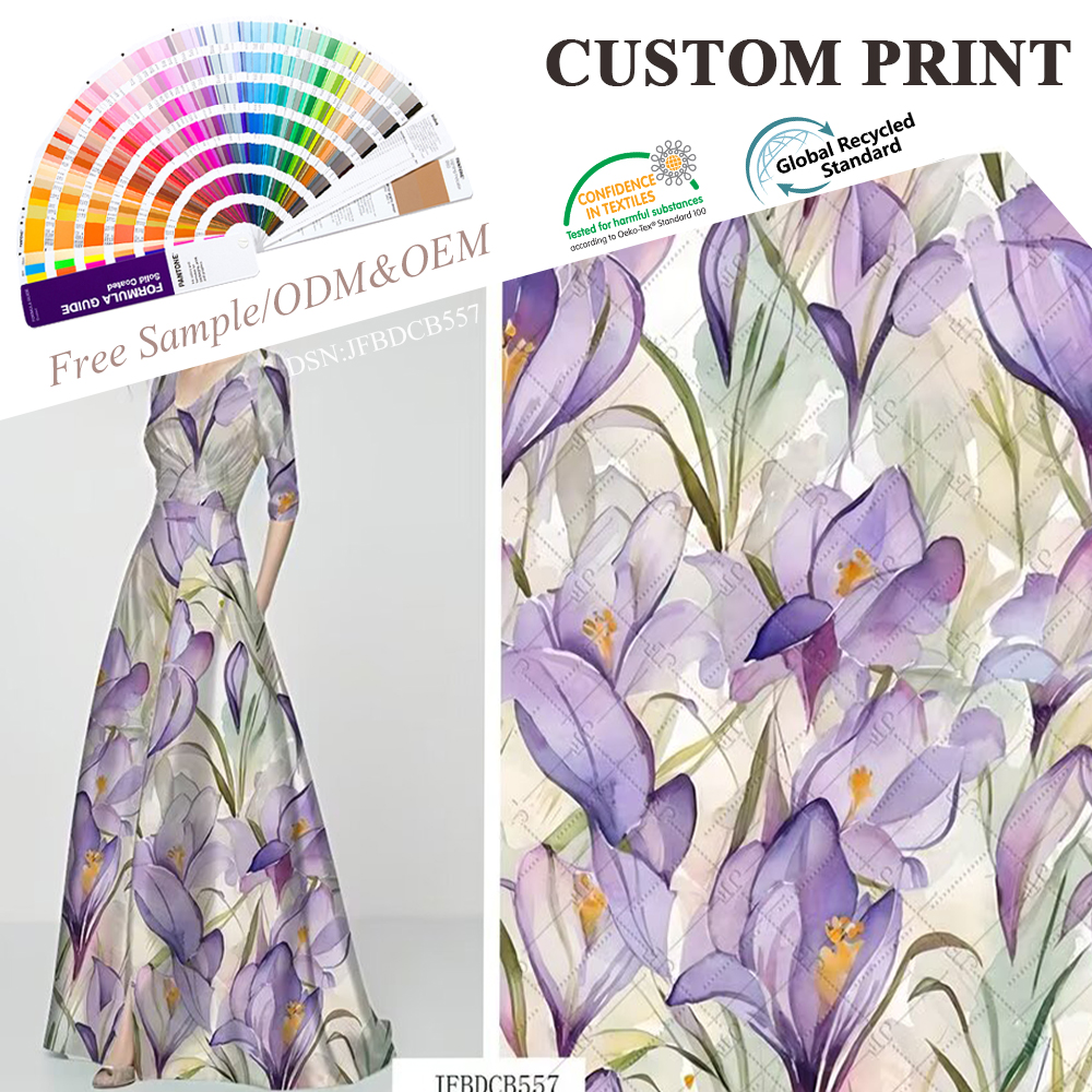 WF Factory Wholesale 100% Rayon Viscose Poplin Fabric Eco-Friendly Quick-Dry Garment for Boys & Girls Dress Woven Technique