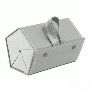 Estuche Organizador de Gafas de Sol de Cuero con Compartimentos para Exhibición de Lentes, Accesorio para Hombres y Mujeres - Product Image 3