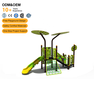 Nuevo en 2026, Parque Infantil para Niños, Tobogán de HPL Reciclado, Juego Infantil para Exteriores, Equipo de Juego de Tablero de HDPE para Preescolar - Product Image 1
