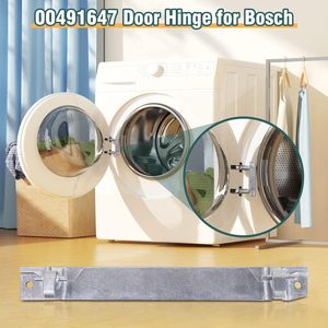 Charnière de <span class=keywords><strong>porte</strong></span> électrique en métal pour sèche-<span class=keywords><strong>linge</strong></span>, pièce d'accessoire pour lave-<span class=keywords><strong>linge</strong></span> et sèche-<span class=keywords><strong>linge</strong></span> 00491647 - Product Image 4
