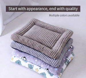 Tapis en coton pour animaux de compagnie, moderne, doux, dessin animé, lavable, pour chiens et chats de petite et moyenne taille - Product Image 3