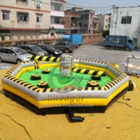 China Fabrica Juegos Inflables de Wipeout con Brincolines Inflables para Venta