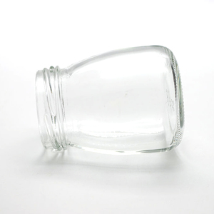 Wholesale 100ml clear <strong>Glass</strong> Pudding Jar for Yogurt with Metal Lid - Product Image 3