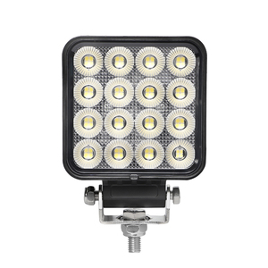 ไฟสปอร์ตไลท์ LED ADT 64W ขนาด 4.3 นิ้ว สำหรับขับขี่ในที่มีหมอก ไฟขับขี่ออฟโรด สำหรับรถบรรทุก ATV SUV ไฟสี่เหลี่ยม LED อเนกประสงค์ - Product Image 1