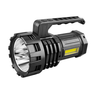 Lampe torche LED rechargeable YJ-C03, autonomie de 20000 heures, projecteur haute intensité, lumière portable d'extérieur - Product Image 1