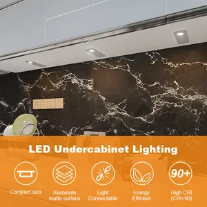 DC 12V Surface Mounted 5mm Thickness Optional Hand Wave Cob Kitchen Wall Led Under Cabinet Light