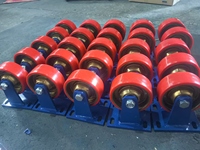 Weihang 4/5/6/8 inci 1200kg inti baja emas tugas Super berat dengan roda kastor Pu Scaffoldn