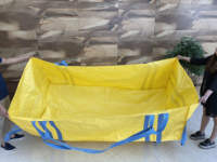 Sac poubelle de cuisine écologique 3300l, pour Construction des ordures, personnalisés