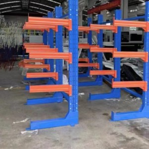 HongYun Heavy Duty <strong>Steel</strong> Cantilever Warehouse Rack Double-Sided Layout Powder Coated Surface Corrosion-Resistant Anti-Rust - Product Image 2