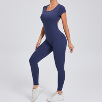Naadloze yogajumpers voor dames, rugloos, hoog uitgesneden, sexy, met uitsparingen, geschikt voor workout en gym, sneldrogend en ademend