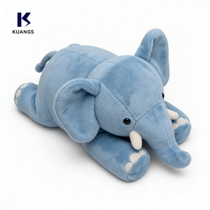 Trending 2026 Hot Sale Super Soft Cute Realistic Custom Plush <strong>Elephant</strong> Toy for Kids Soothing or Graduation Festival <strong>Presents</strong> - Product Image 4