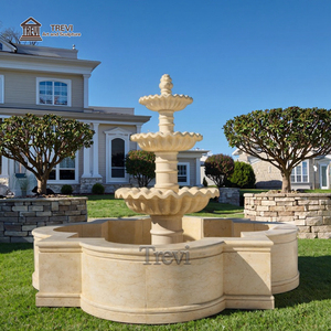 น้ำพุหินธรรมชาติสำหรับสวนแบบชาวยุโรป<span class=keywords><strong>ทิวทัศน์</strong></span>ที่หรูหราสวนหน้าบ้าน - Product Image 2