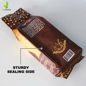 Tùy Chỉnh In 4Oz 8Oz 16Oz Bolsas Para Cafe Nhôm Lá Nhựa Pouch Side Gusset Cà Phê Đậu Bao Bì Túi Với Van - Product Image 5